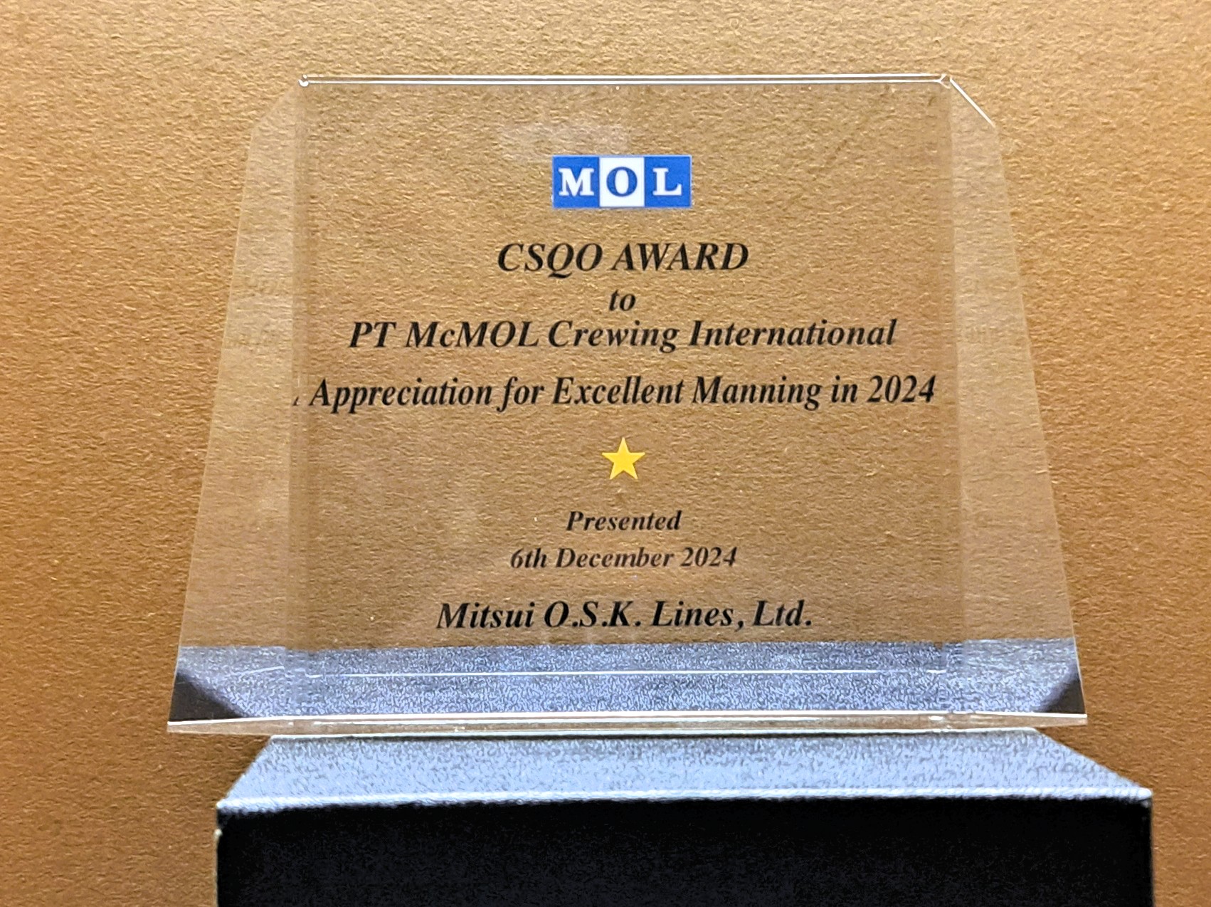 CSQO Award from MOL 2024