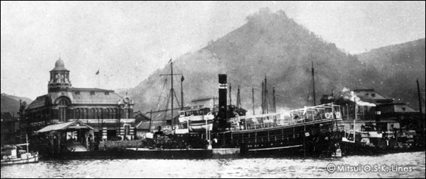 商船三井120年の船 オリジナル写真展