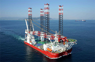 Seajacks社が保有、運航する世界最大級のSEP船"Seajacks Scylla"