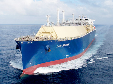 ロシア・ヤマルLNGプロジェクト向け新造LNG船“LNG MERAK”と命名 ~ 中国で建造するLNG船4隻の2番船が竣工 ~