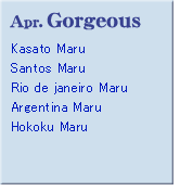 Apr. Gorgeous